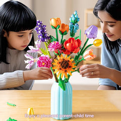 Sawaruita crabapple blossoms block bouquet, playful accent to brighten living spaces