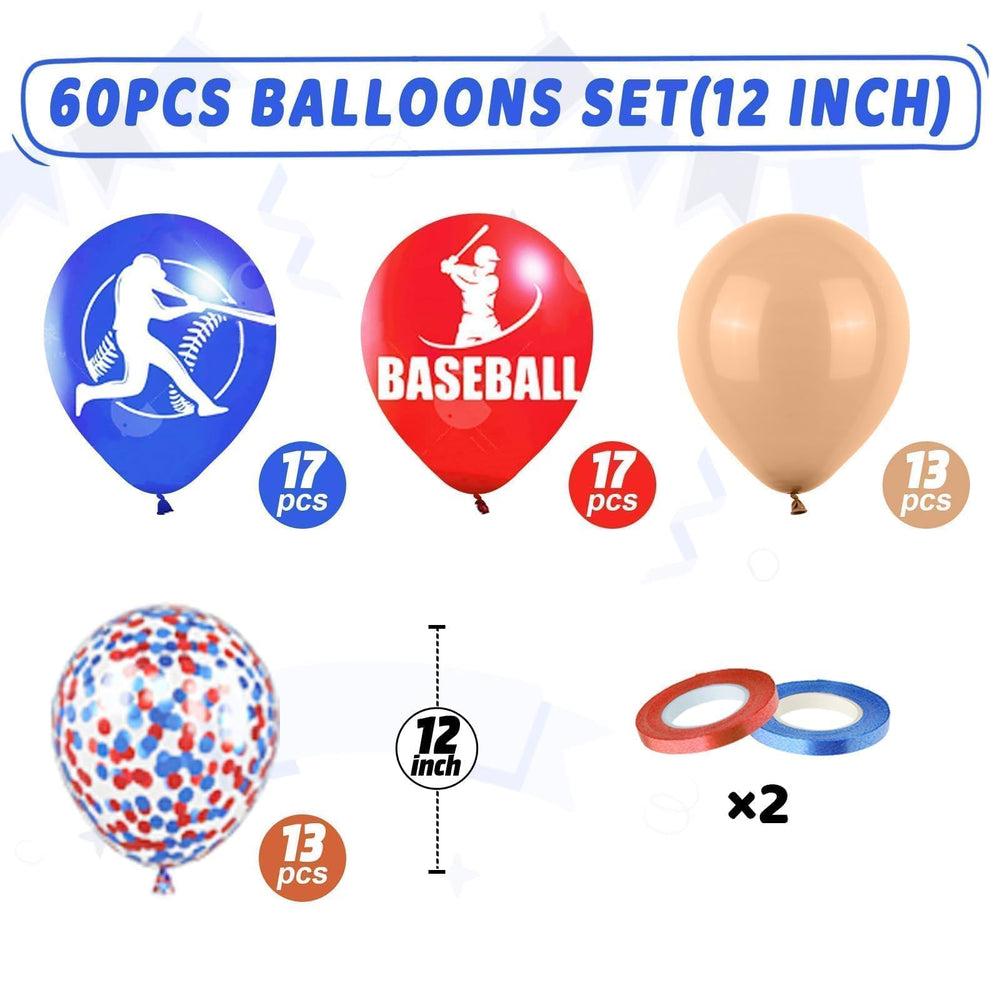 Saxuxu blue confetti balloons 12in for festive celebrations