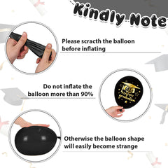 Saxuxu dark balloons reveal true color after inflation