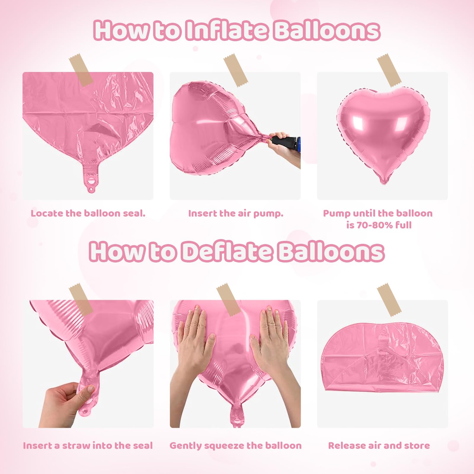 Saxuxu graduation party heart balloons for bold celebration vibes