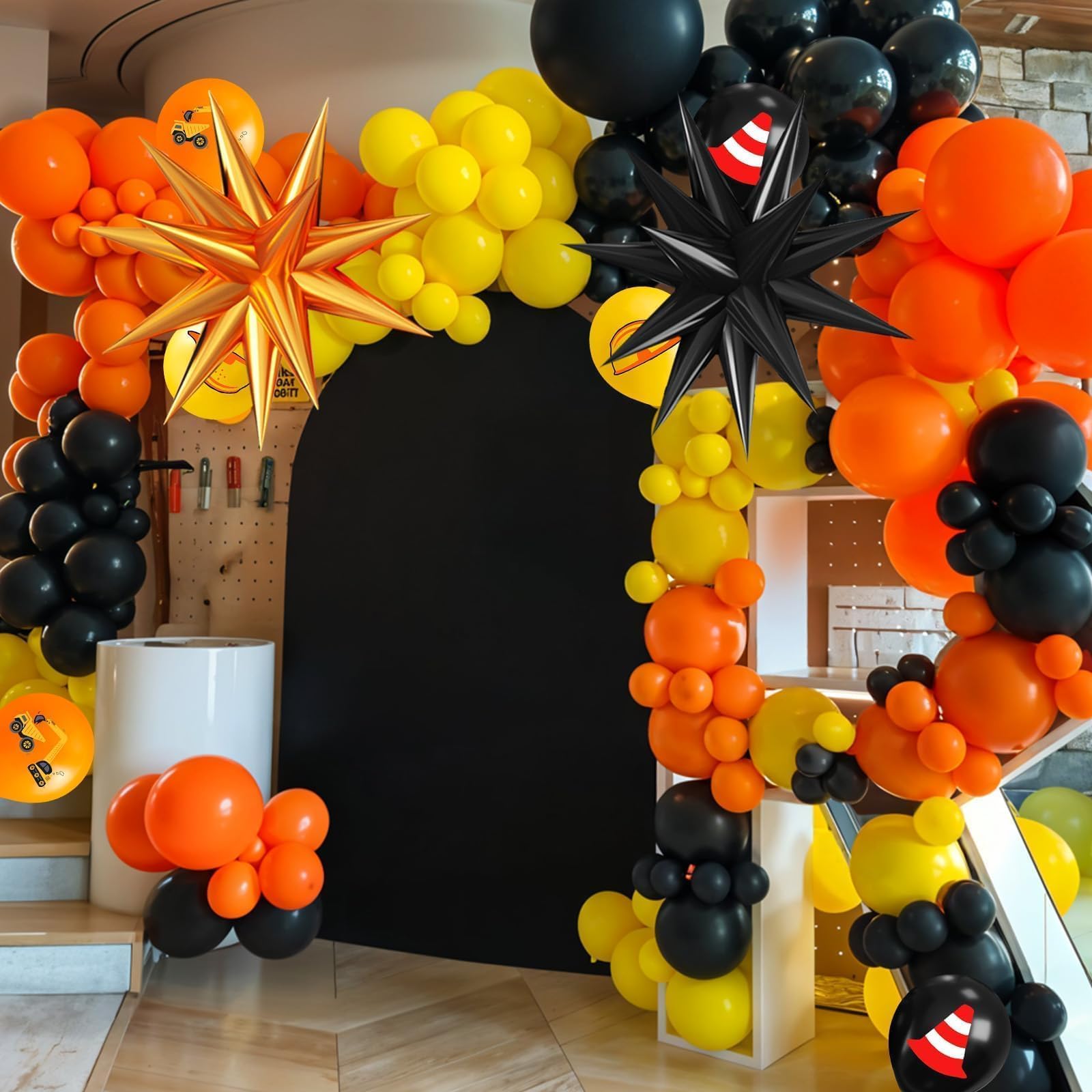 Saxuxu yellow ribbon for easy balloon styling