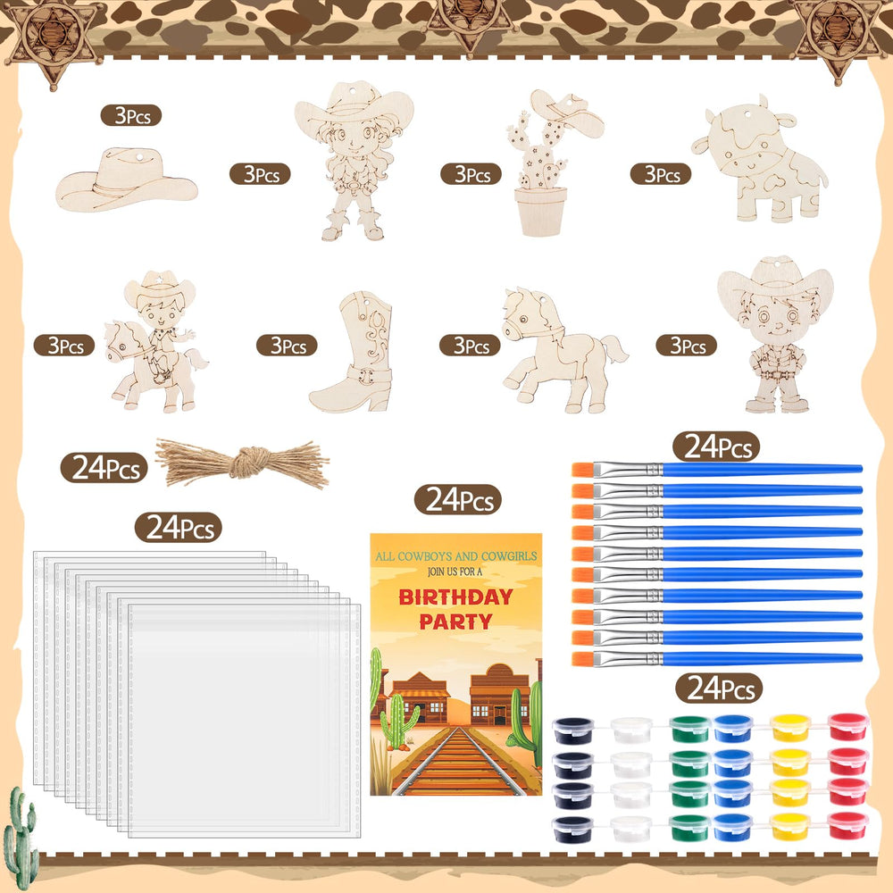 Saypacck mini watercolor paintings six colors for decorating each figure
