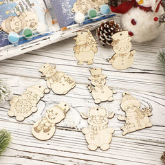 Saypacck snowman cards for holiday crafts and gift packaging