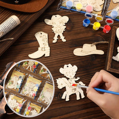 Saypacck western-theme-cards for crafts and party activities