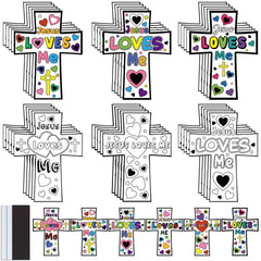 Saysurey cross magnet craft kit designs for kids classroom activity and home crafts