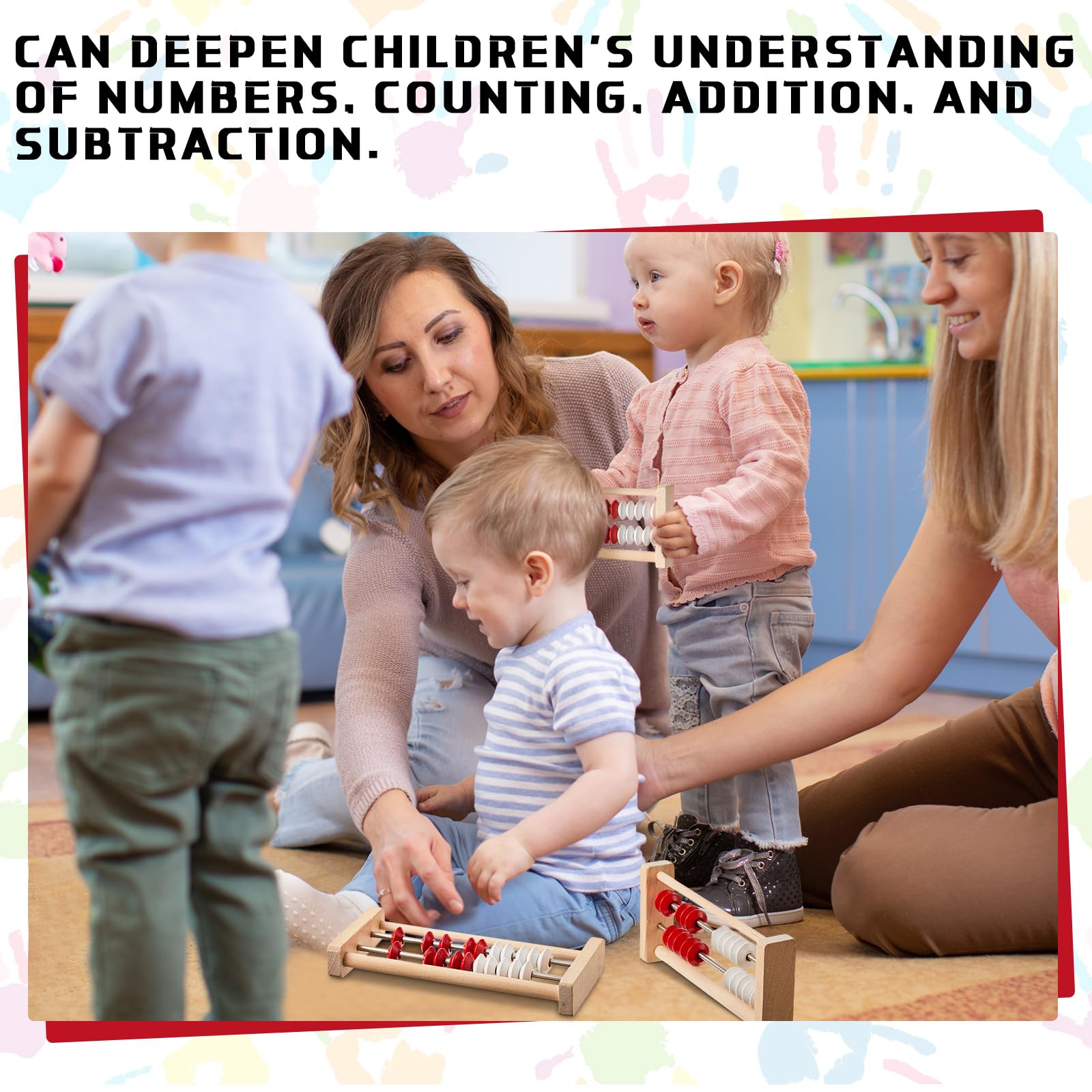 Saysurey educational toy for toddlers and preschoolers to explore numbers.