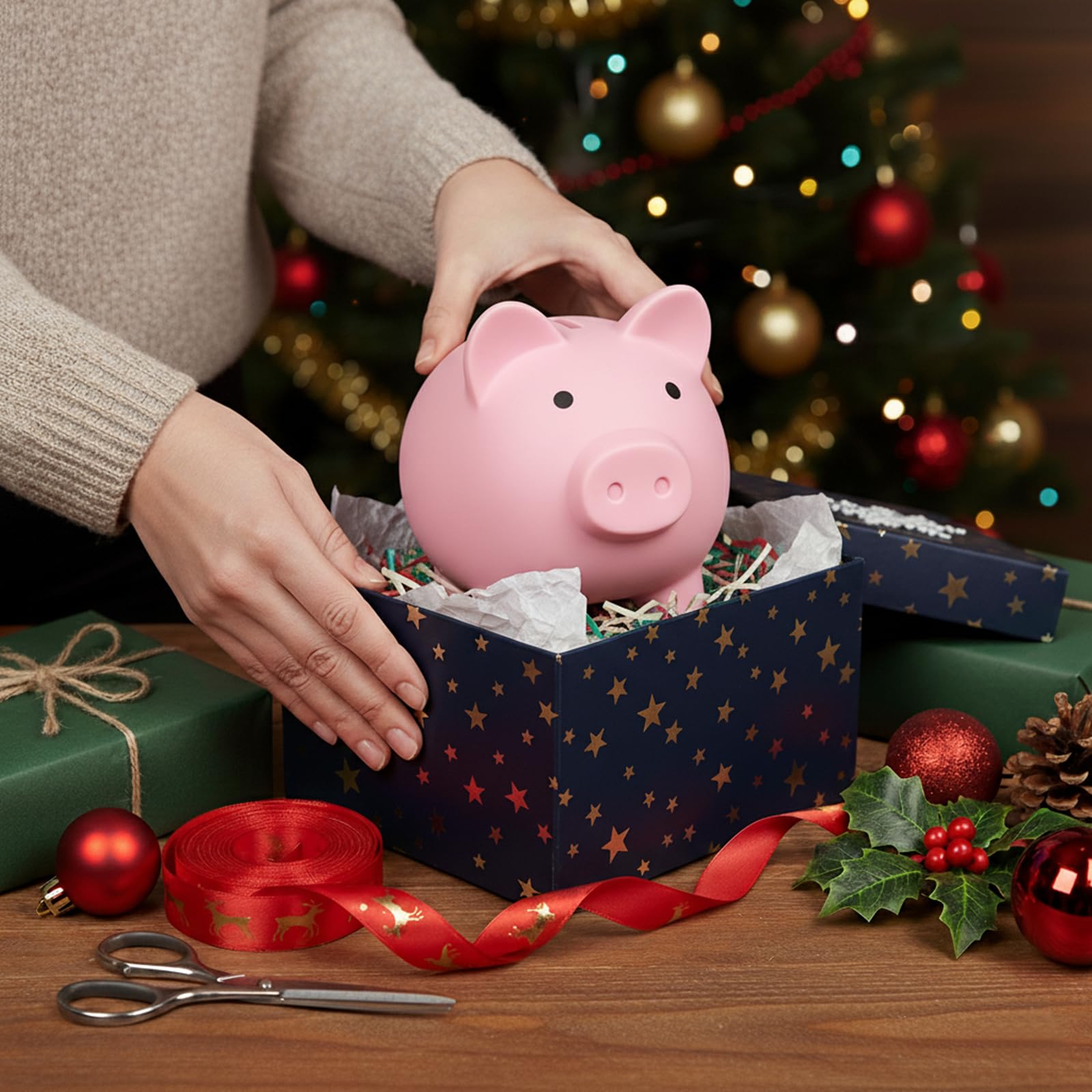 Sbrvaniy Piggy Bank gift options for birthdays and holidays.
