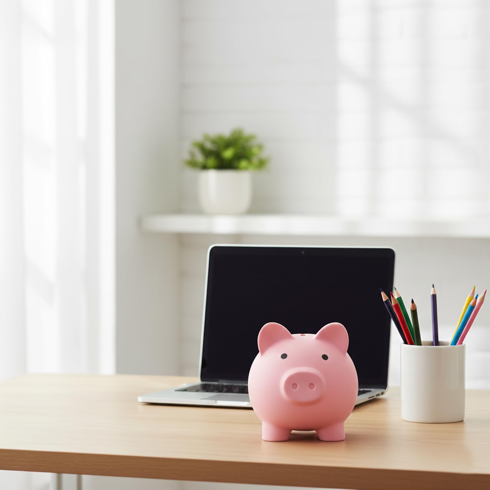 Sbrvaniy Piggy Bank non-toxic plastic for safe use