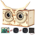 SCAEMO Owl kit front cover shows kid-friendly, easy assembly.