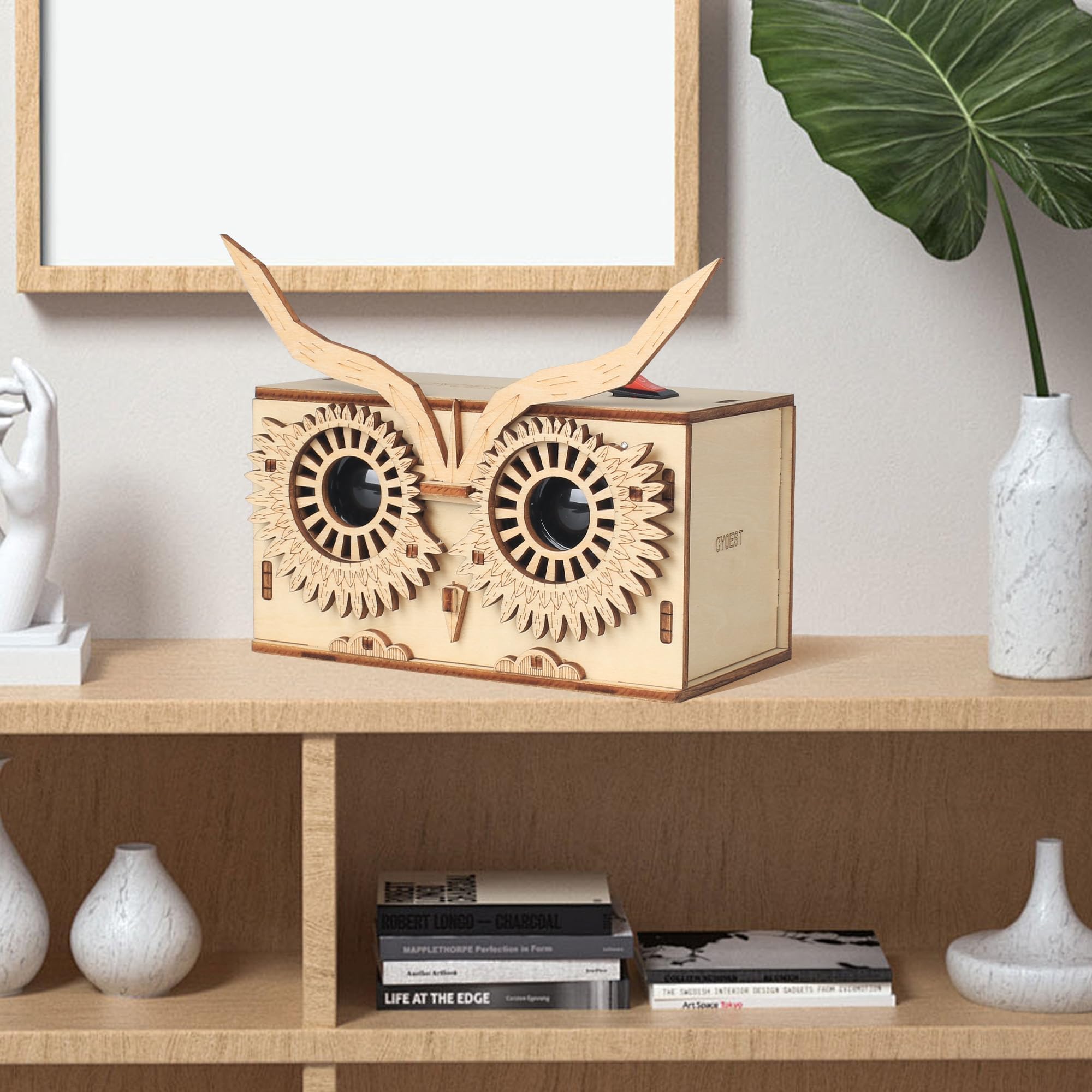 SCAEMO Owl final speaker ready for Bluetooth testing.