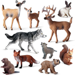 SCAHOW elk figurine for imaginative play and animal recognition