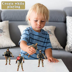 SCAHOW figures ideal for kids ages 3 and up during imaginative games.
