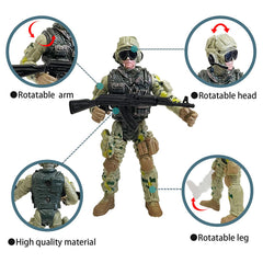 SCAHOW 6-pack with accessories to expand battle scene setups.
