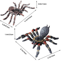 SCAHOW realistic spiders set offers durable figures for pretend play