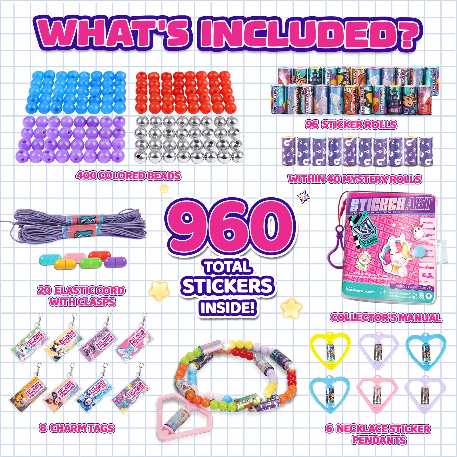 Scarmat bracelet-making-kit sparks creativity as kids craft wearable art with friends.