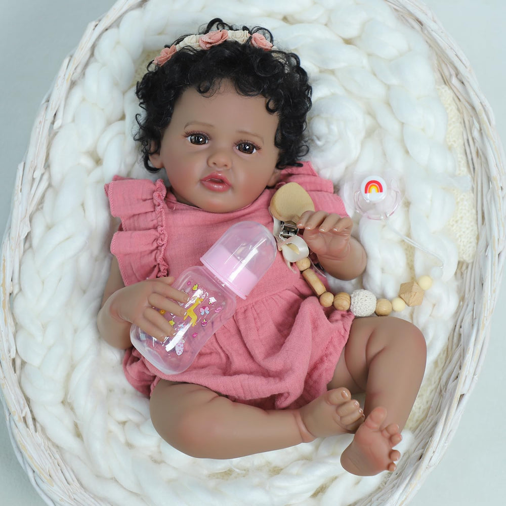 SCOM 18-inch body poseable enables natural movement for interactive pretend play