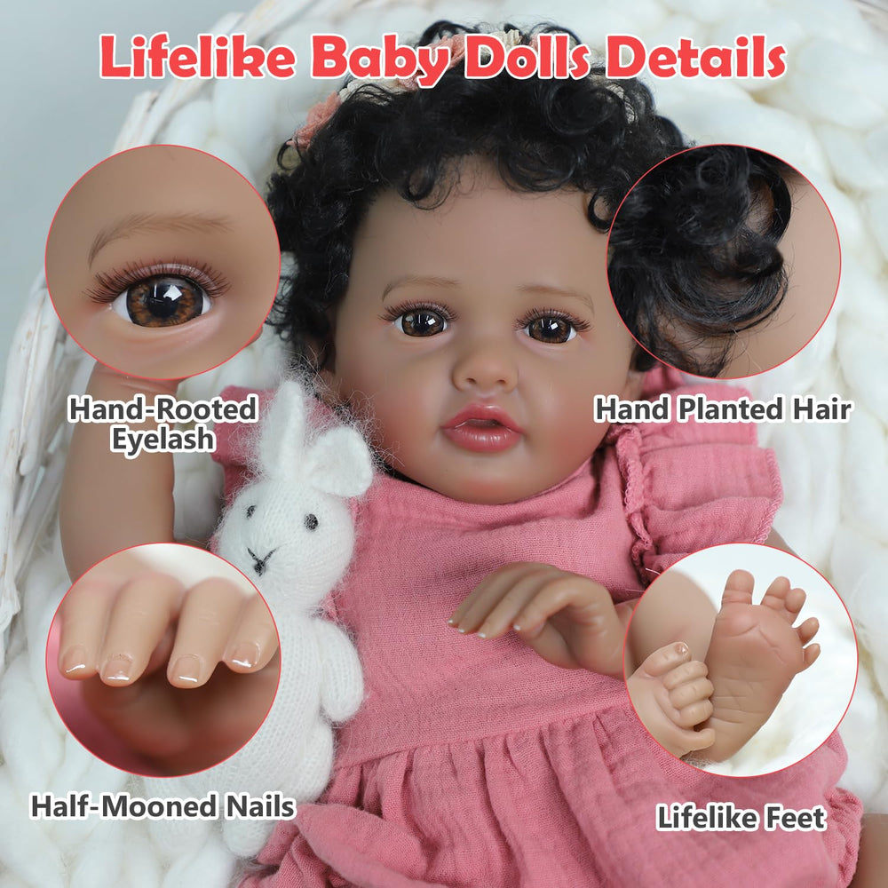 SCOM hair rooted detail with soft, realistic locks for brushing and styling