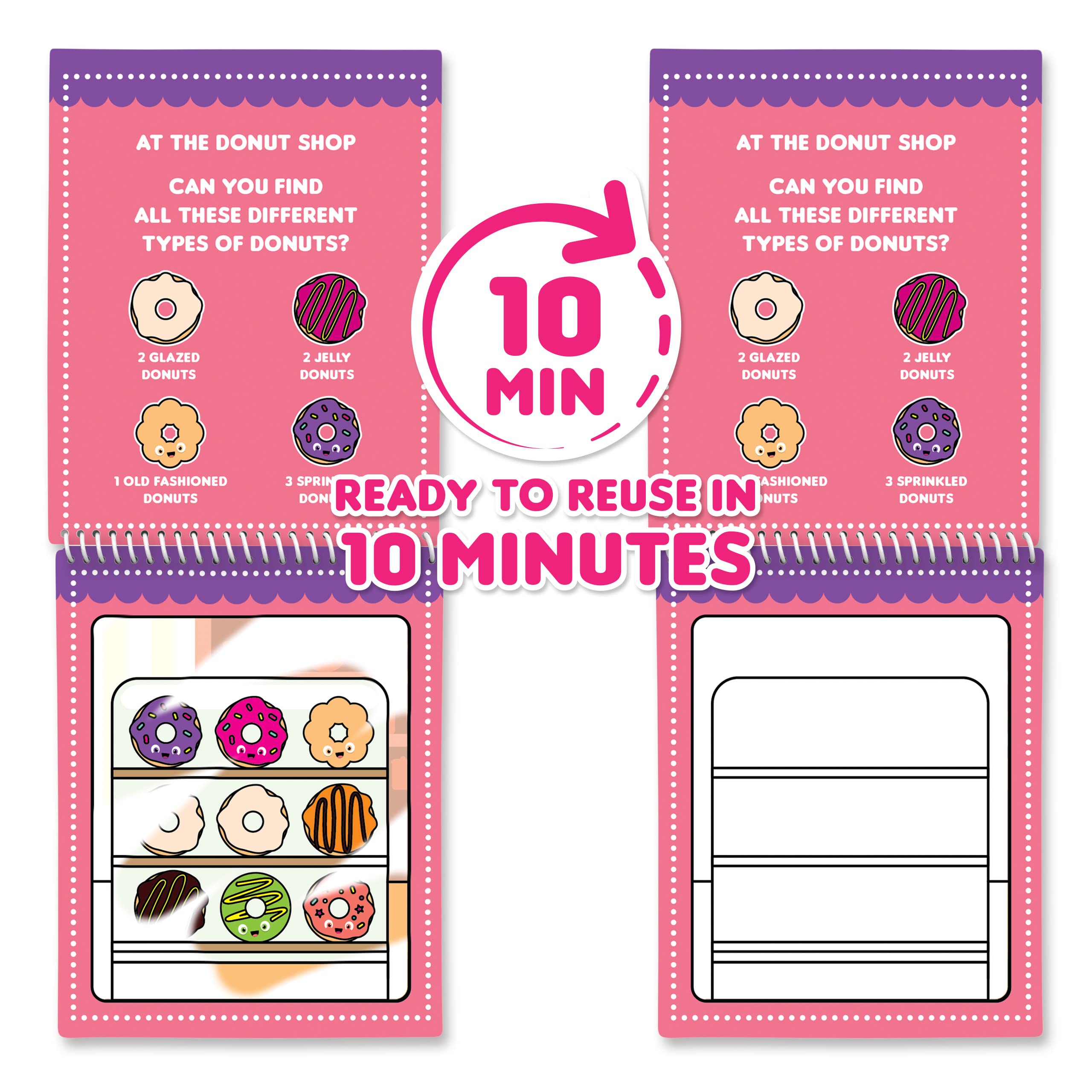 Scent Masters Water Magic water pen, cupcake theme, easy grip for kids.
