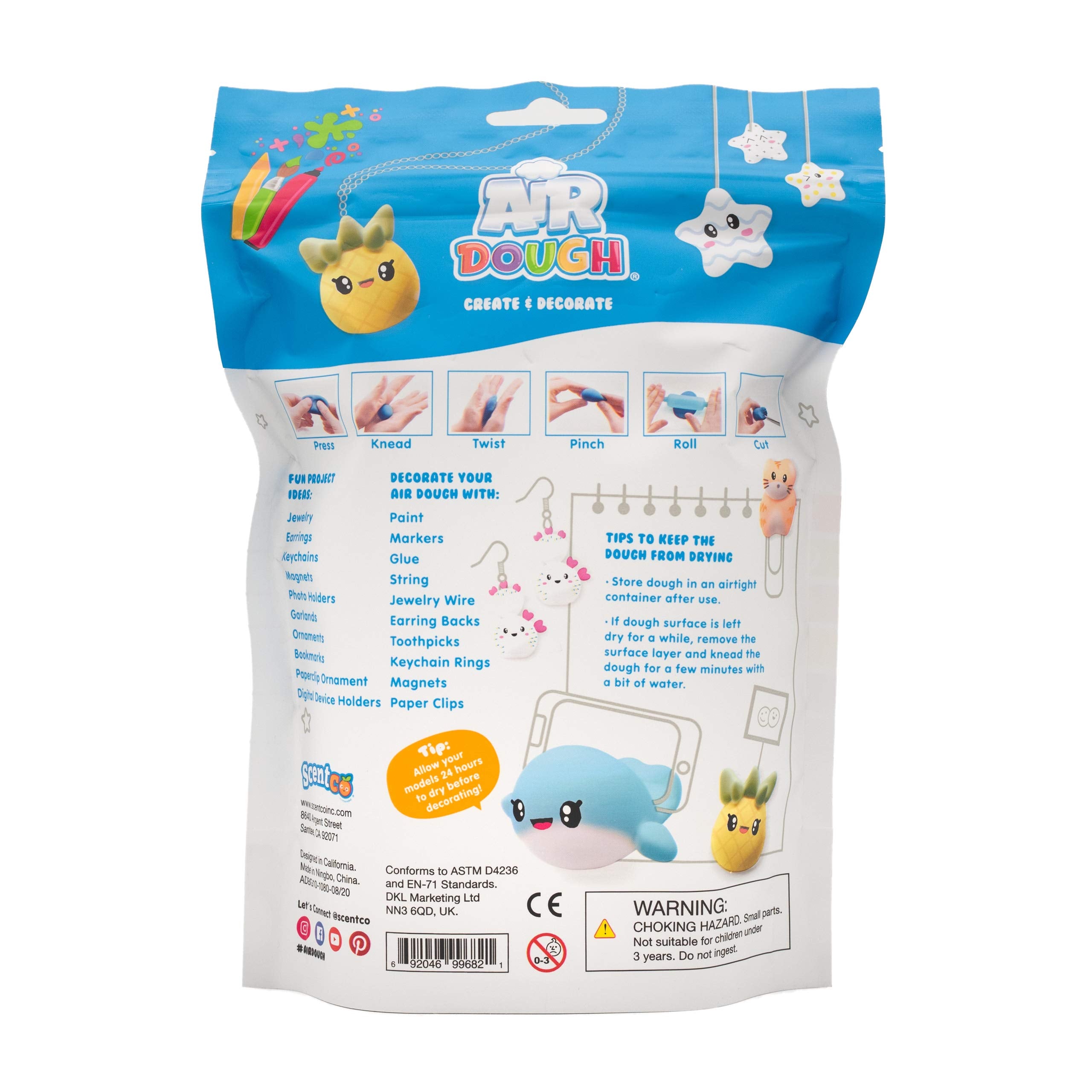 Child using Scentco Air Dough at desk for imaginative play and learning
