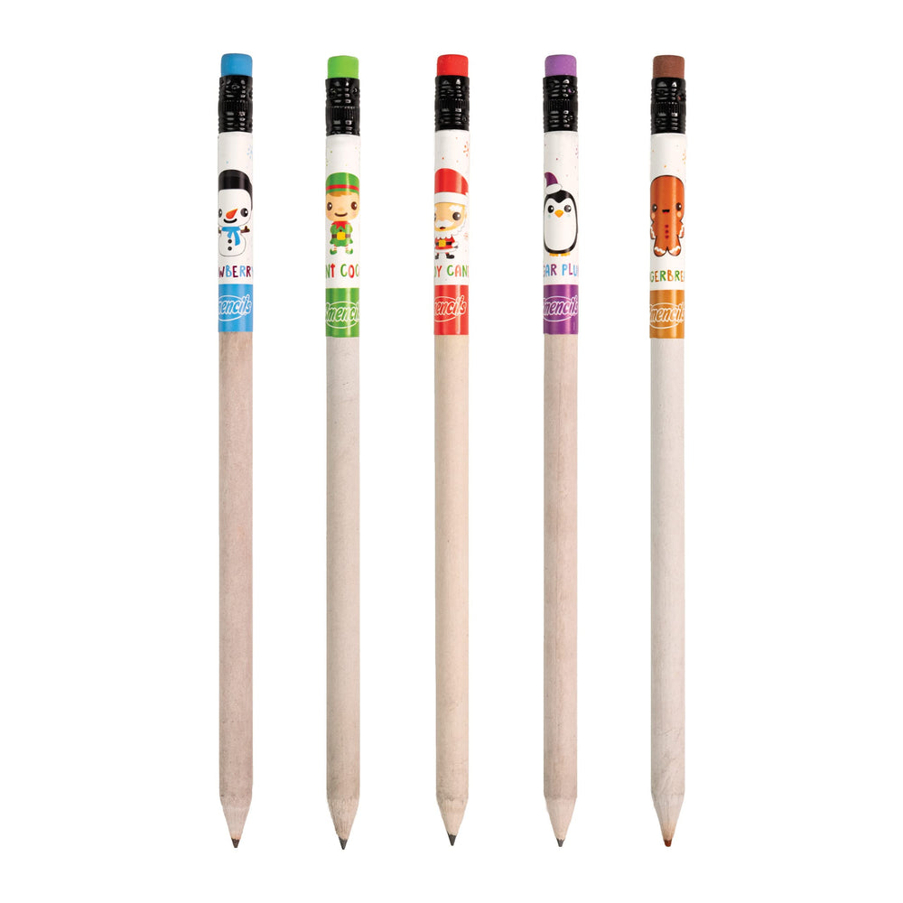 Gingerbread scent close-up on Scentco Smencils, warm holiday mood for art.