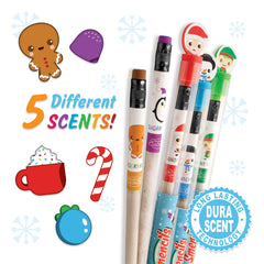 Scentco HB2 pencil with graphite core, ready for writing and drawing