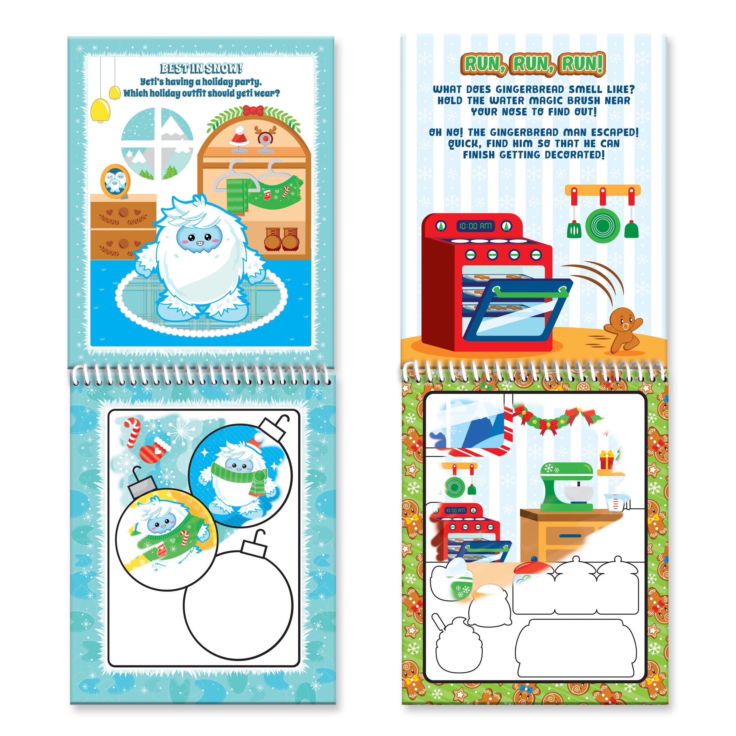 Scentco Holiday Water Magic in-car activity, mess-free entertainment