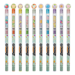 Scentco Pastel Smencils cherry and mango close-up scent.