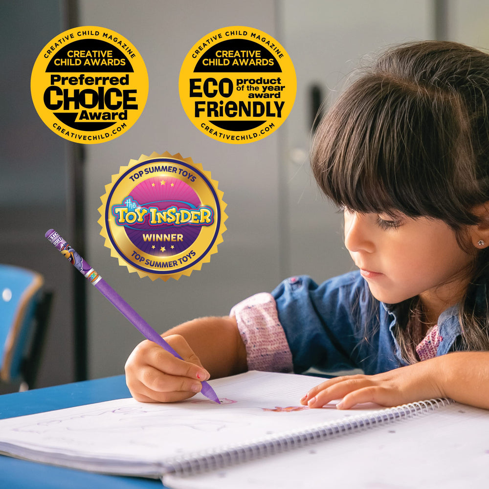 Scentco Safari Smencils drawing and coloring setup encourages creative learning.