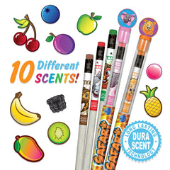 Scentco Safari Smencils pre-sharpened cores ready for quick start on art projects.