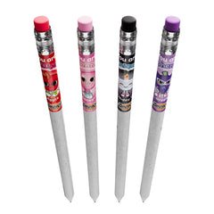 Scentco Smencils Grape scent pencil close-up, fruity writing inspiration.