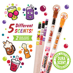 Scentco Smencils Grape Soda pack, engaging sensory pencils for crafts and notes.