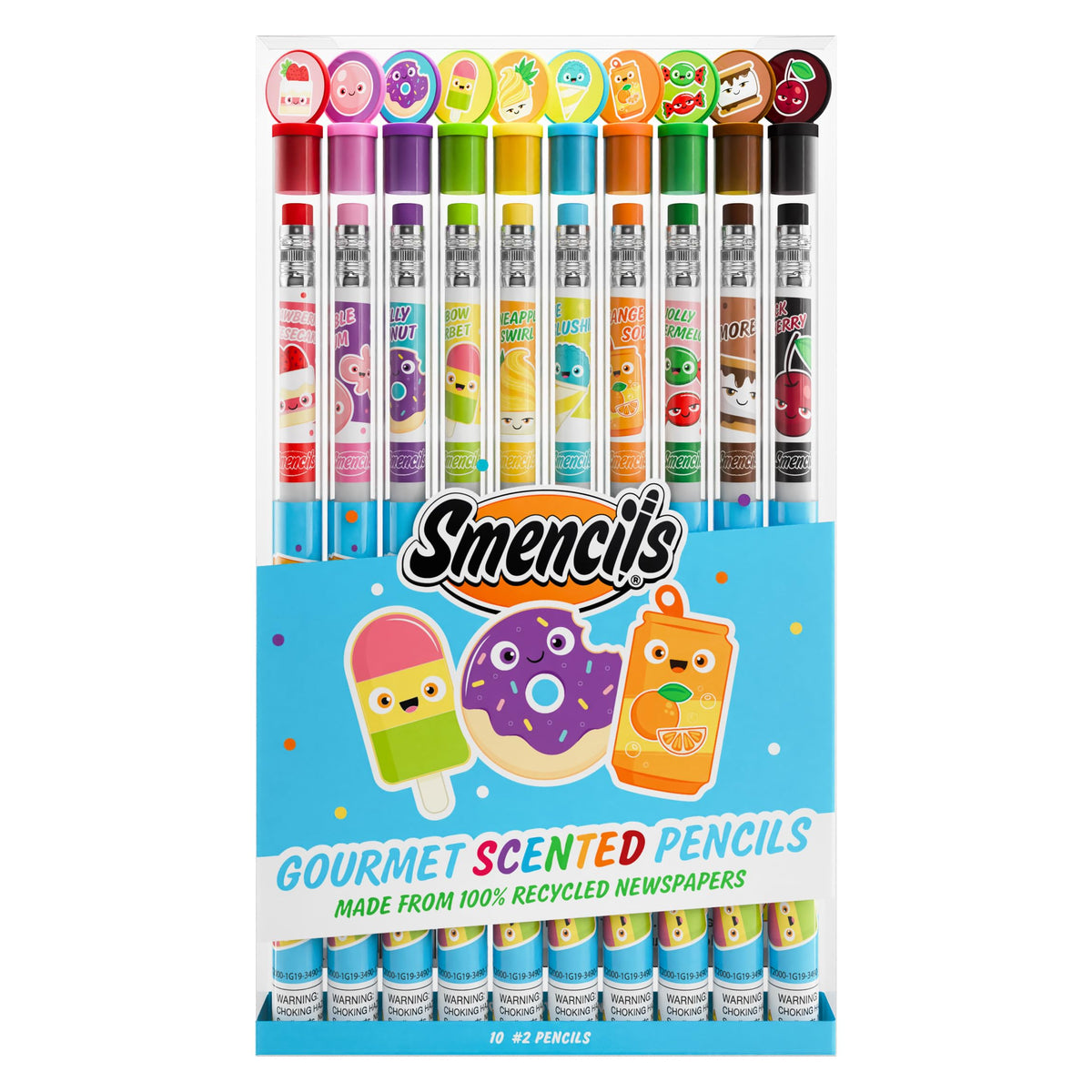 Scentco Smencils packaging shown, eco-friendly set ready for gifting and classroom use.