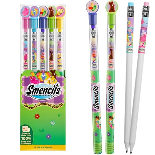 Scentco Smencils scents close-up with Jelly Bean and Cotton Candy flavors.