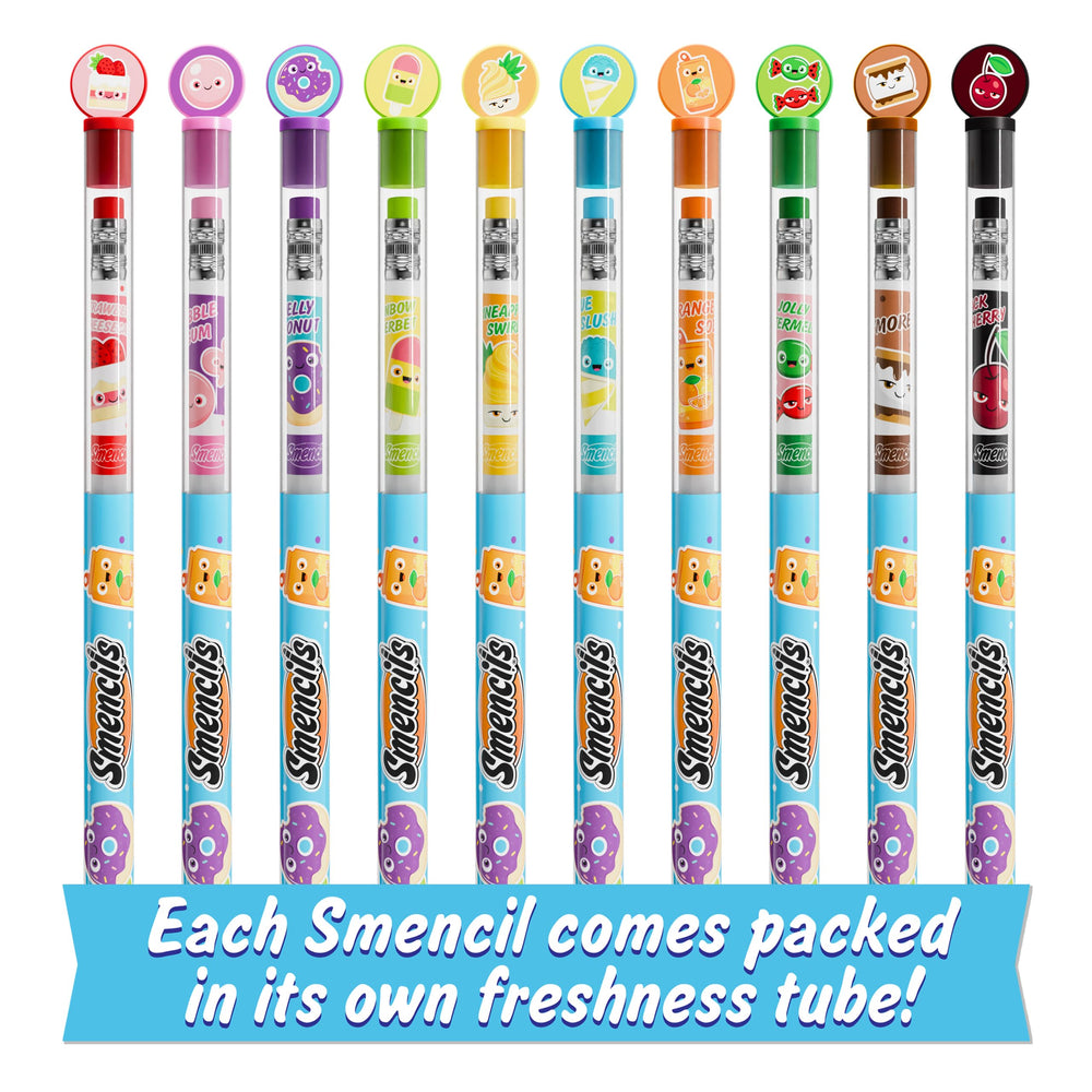 Variety of scents on display offers multiple sensory options for students.