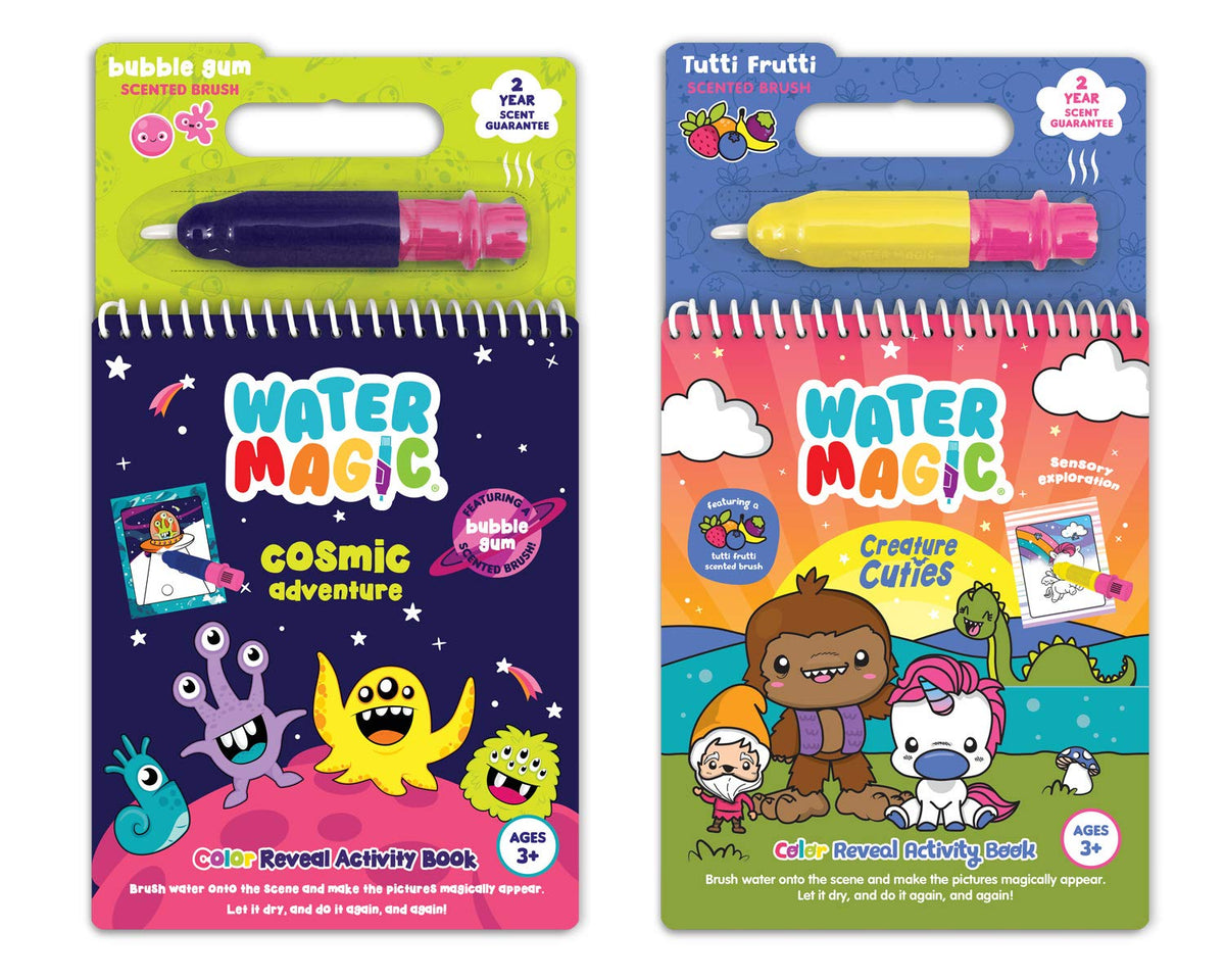 Scentco Water Magic Cosmic Adventure cover showing vibrant, mess-free colors.