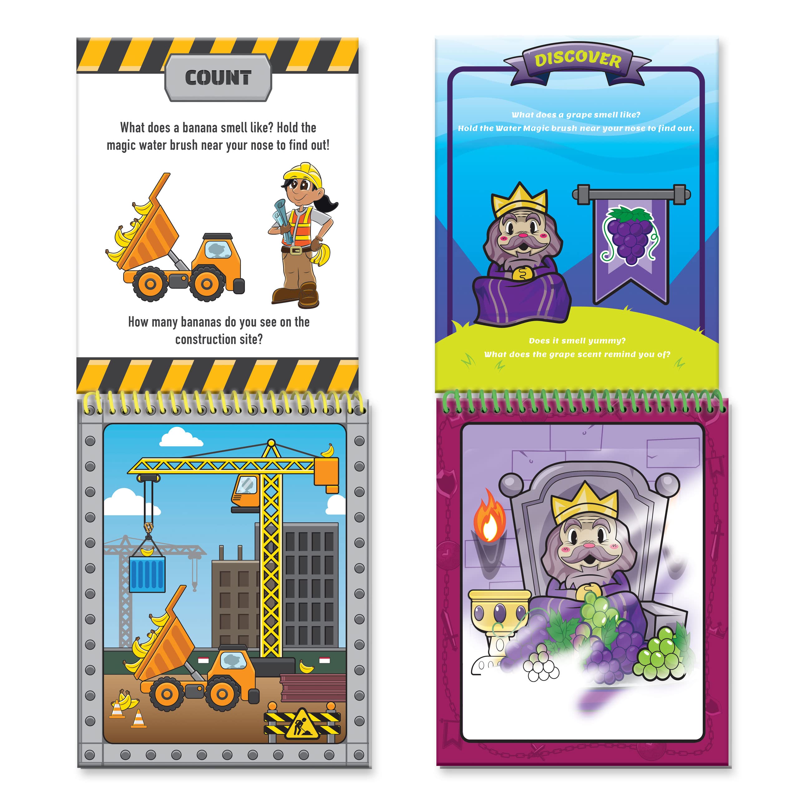 Scentco Water Magic reusable pages wipe clean for endless reuse