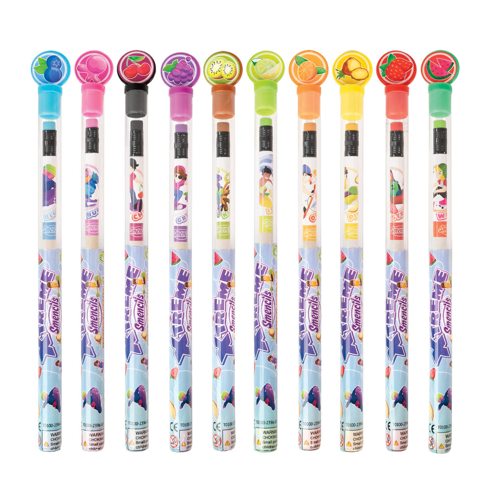 Scentco X-Treme Smencils bubblegum scented pencil makes homework fun.