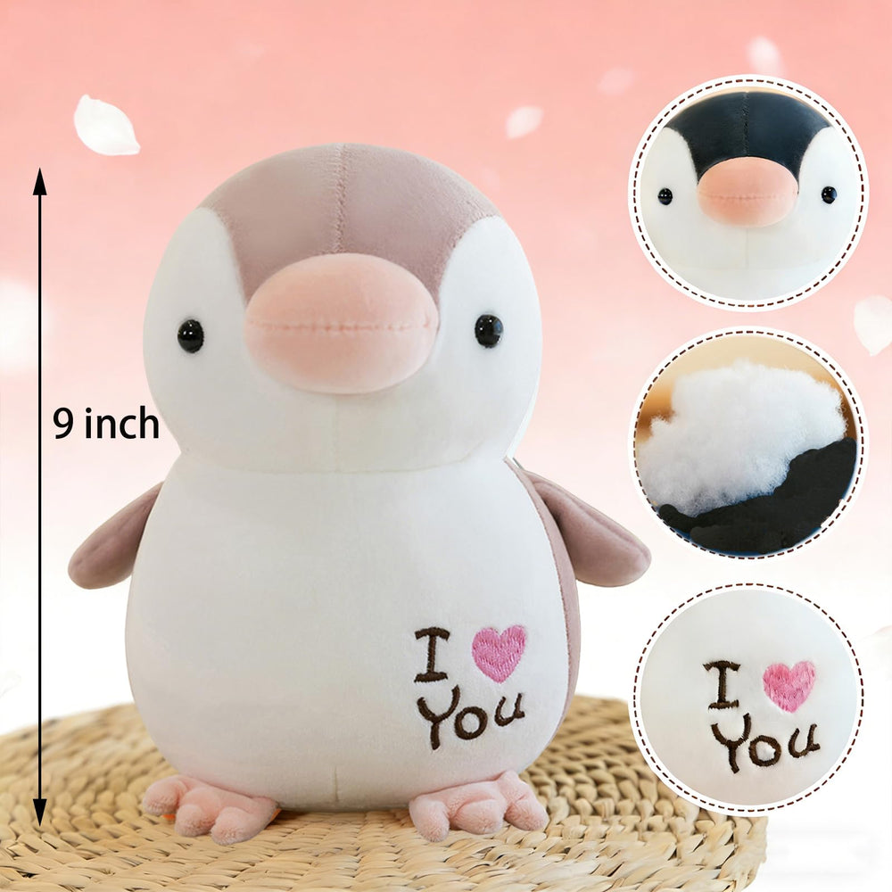 SCFLGUE penguin plush chubby body design adorable display