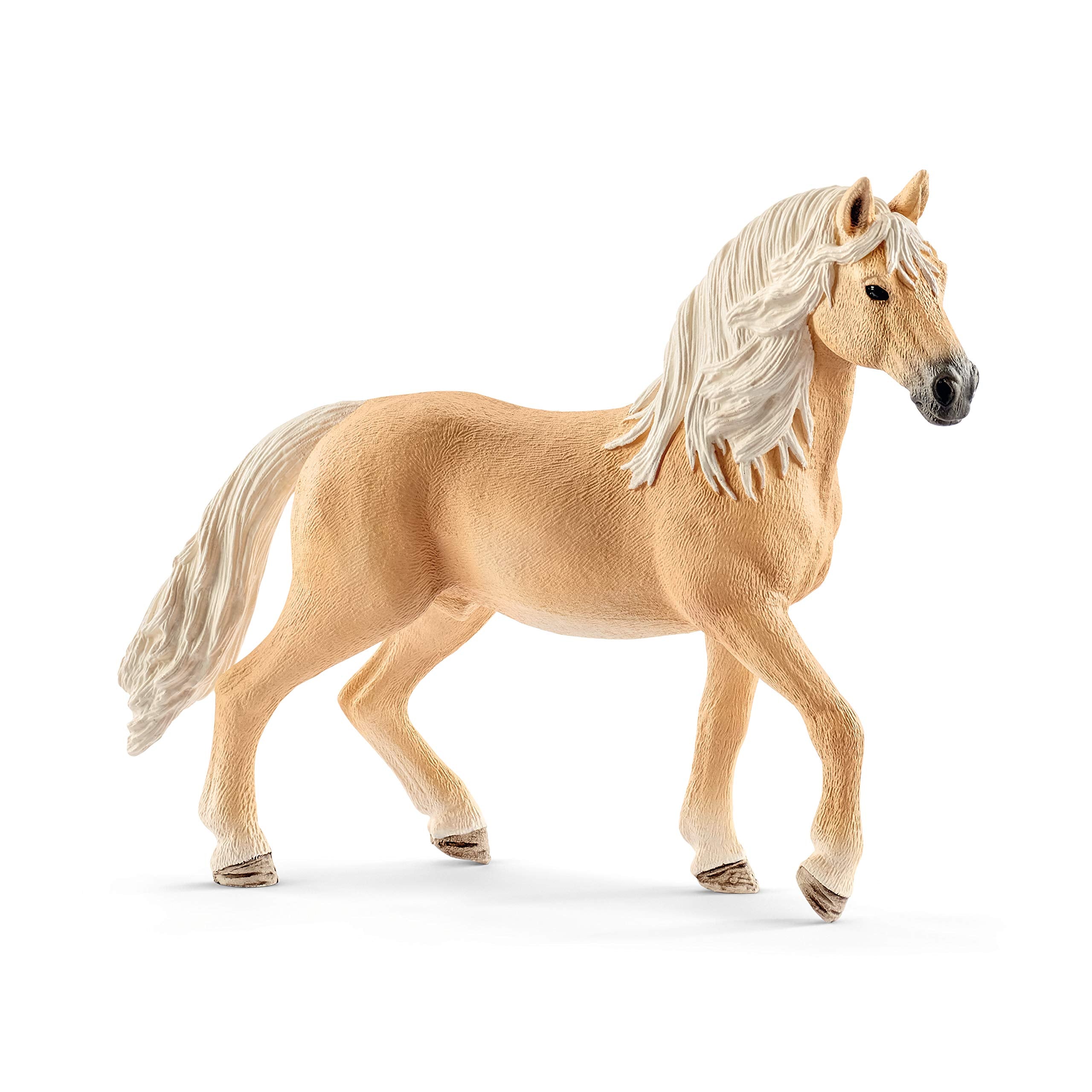 Schleich Andalusian horse figurine with realistic textures for nurturing role-play.