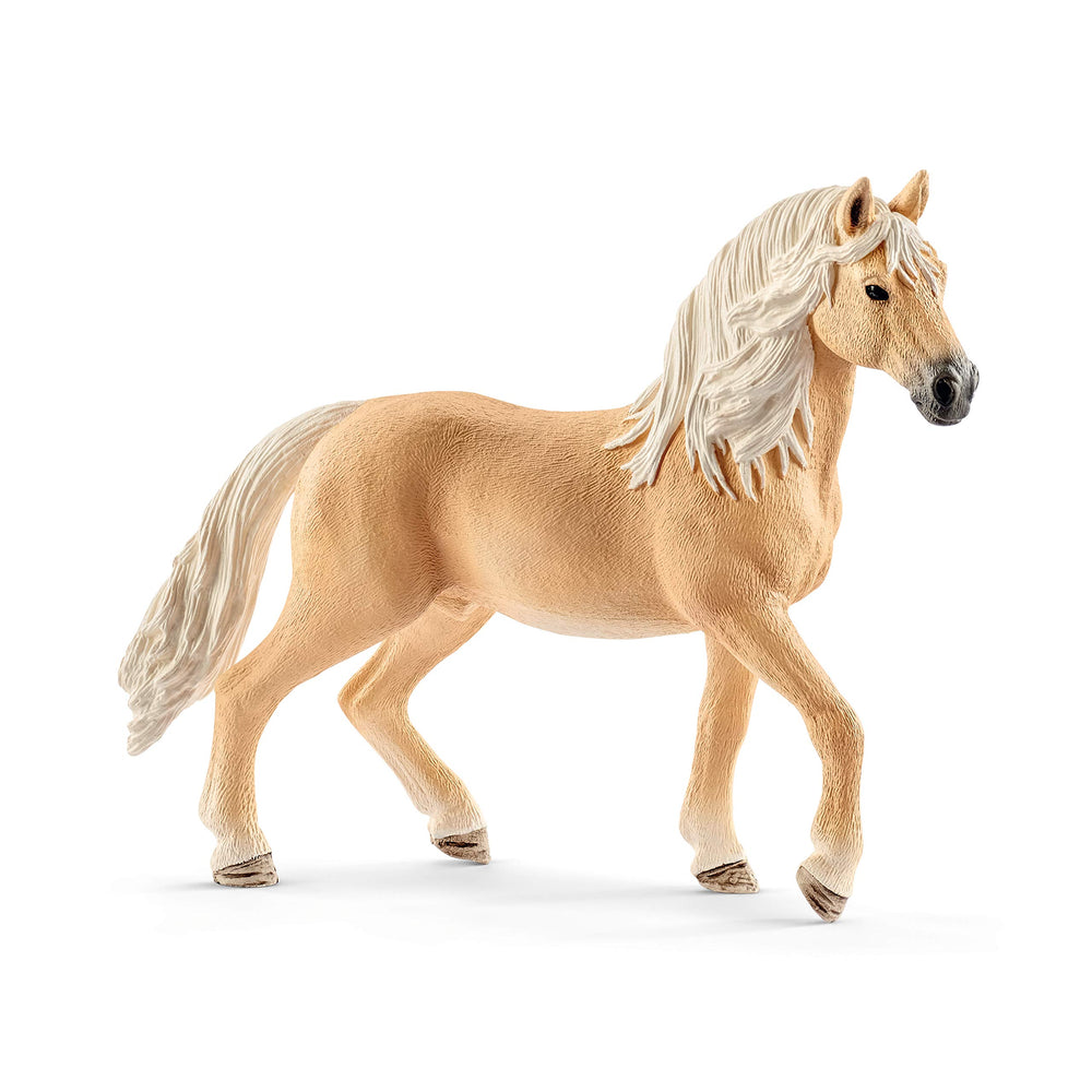 Schleich Andalusian horse figurine with realistic textures for nurturing role-play.