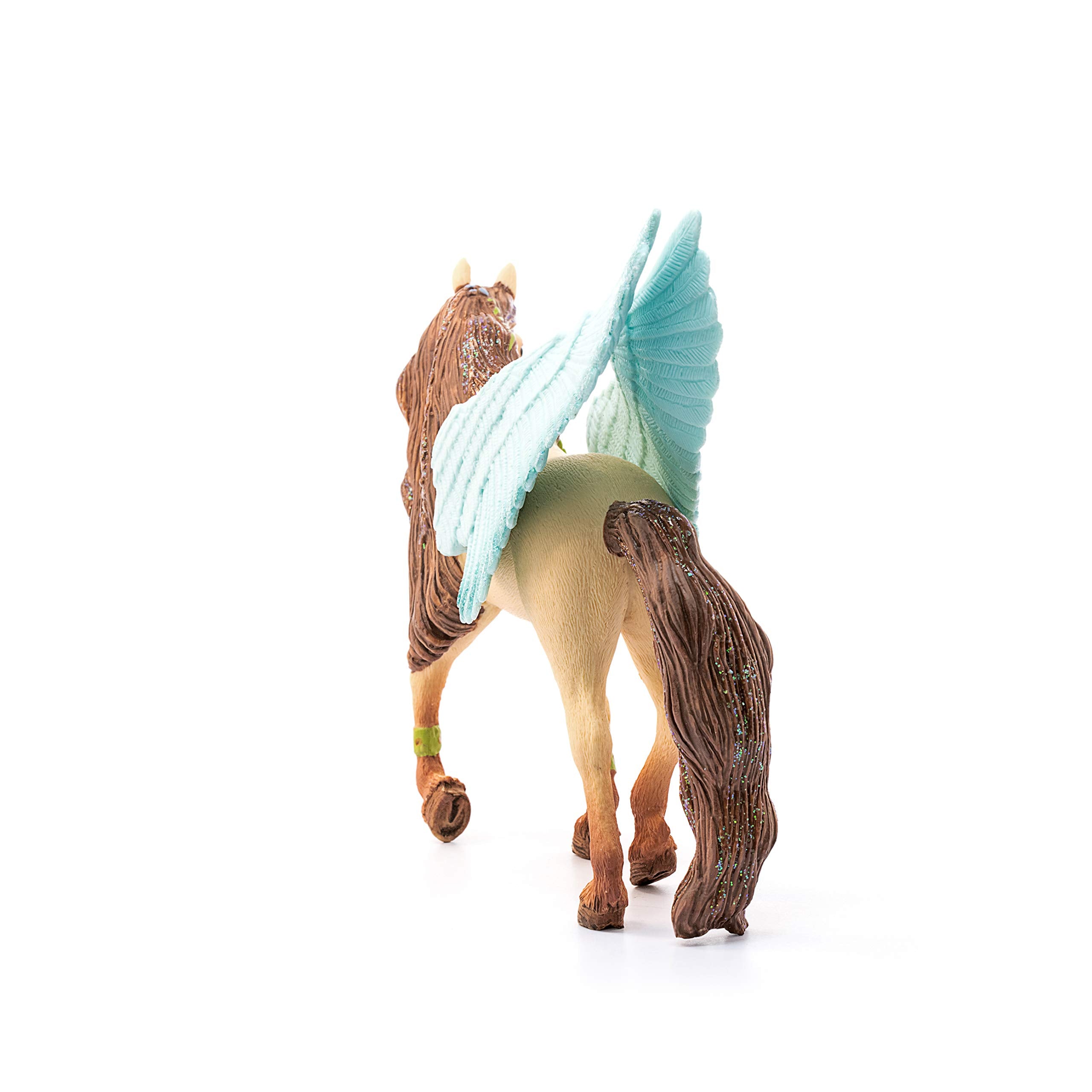 Schleich bayala Decorated Pegasus Stallion colorful decorations invite imaginative adventures.