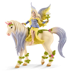 Schleich Bayala Fairy Sera with Blossom Unicorn Playset for storytelling adventures