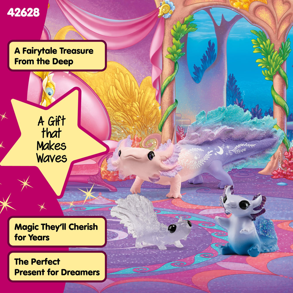 Schleich Bayala hand-painted details enhance display and imaginative storytelling.