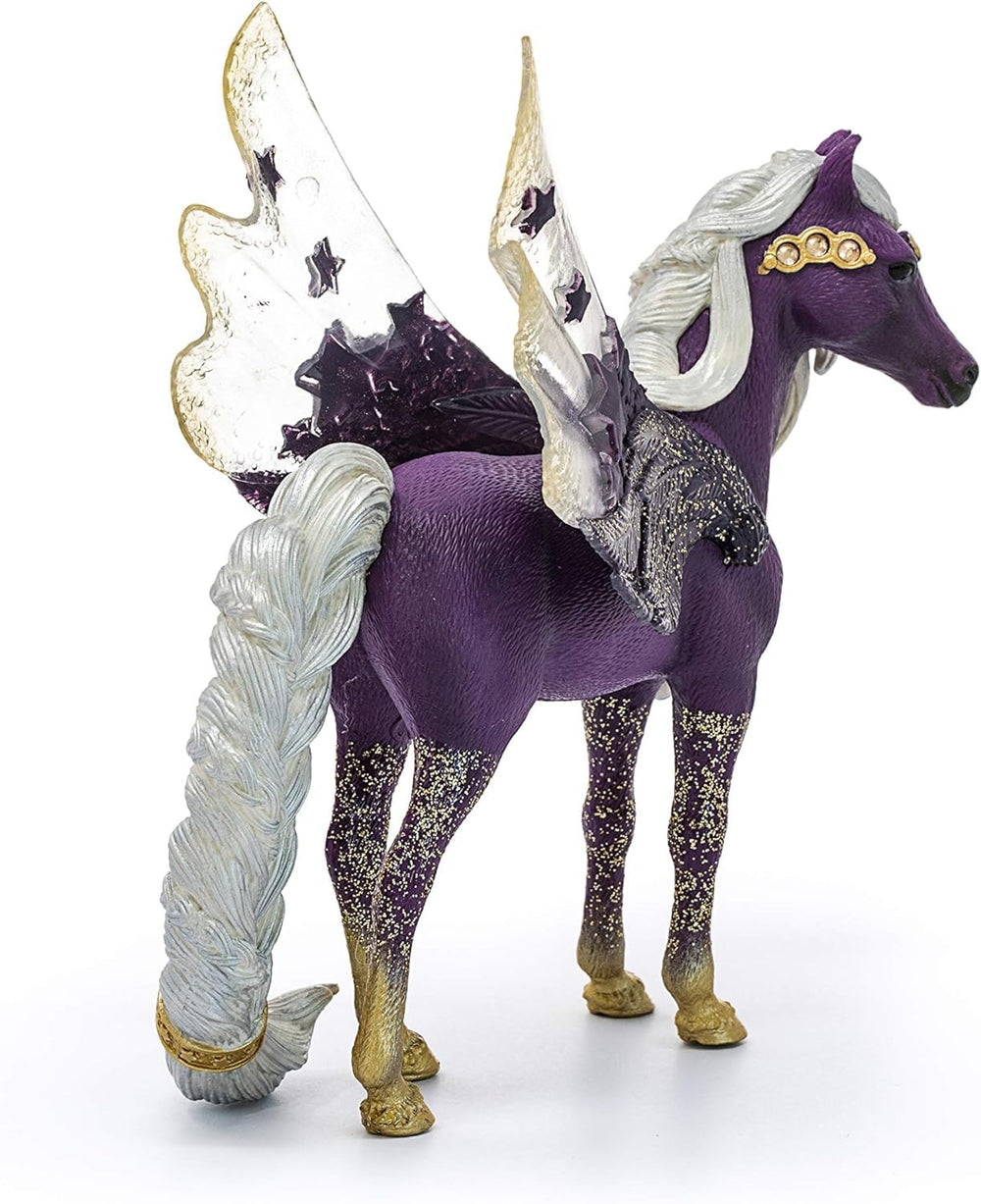 Schleich bayala Star Pegasus Mare collectible figure supports imaginative play.