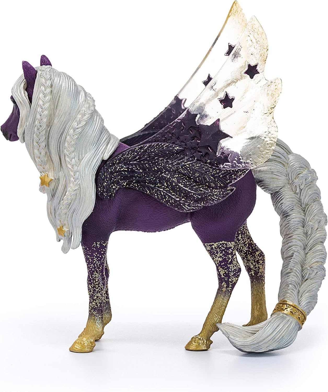 Schleich bayala Star Pegasus Mare with friend figures for shared stories.