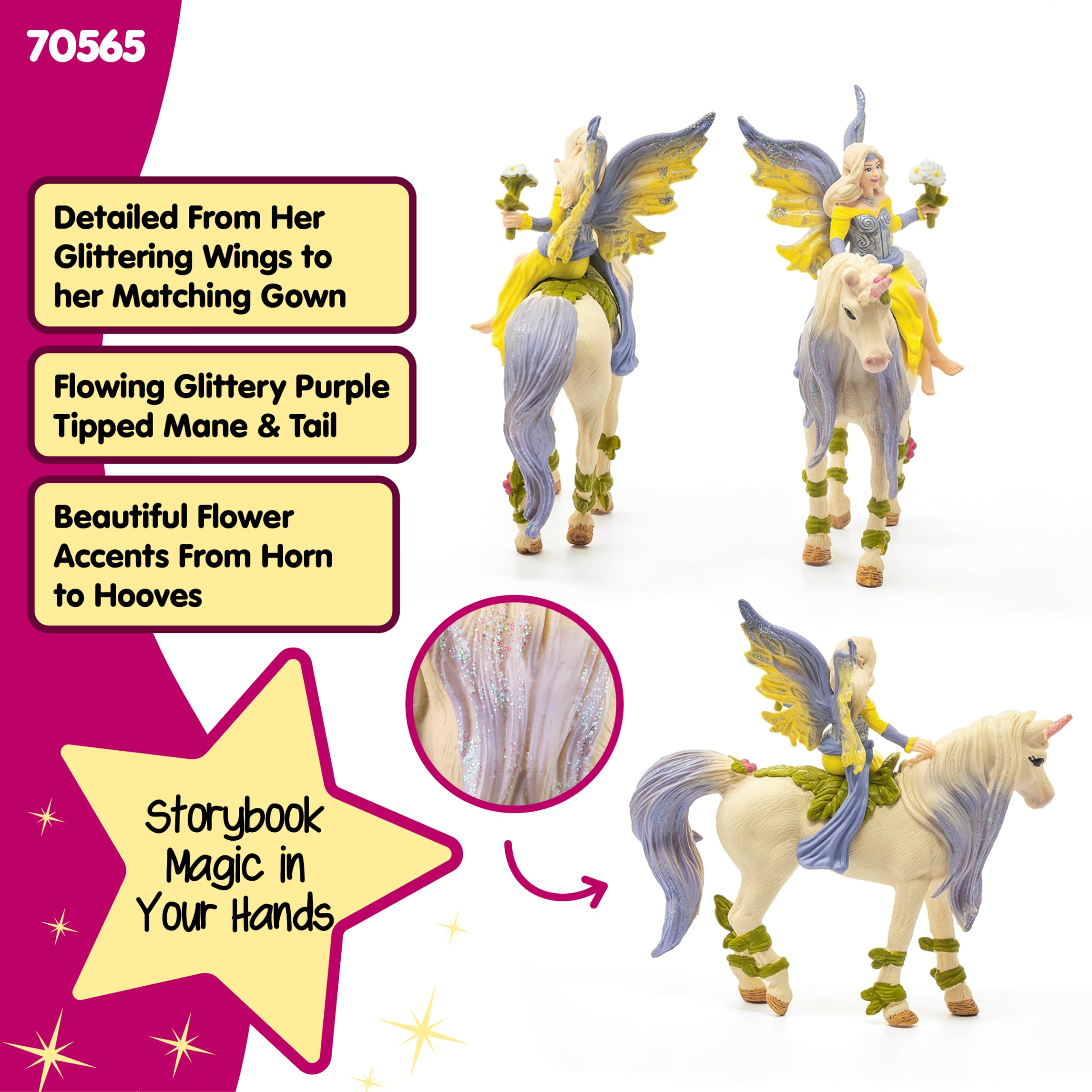 Schleich Bayala Sun Kingdom Soleyas backdrop figure for magical scenes
