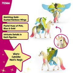 Schleich Bayala Surah cafe blossom scene invites magical storytelling moments