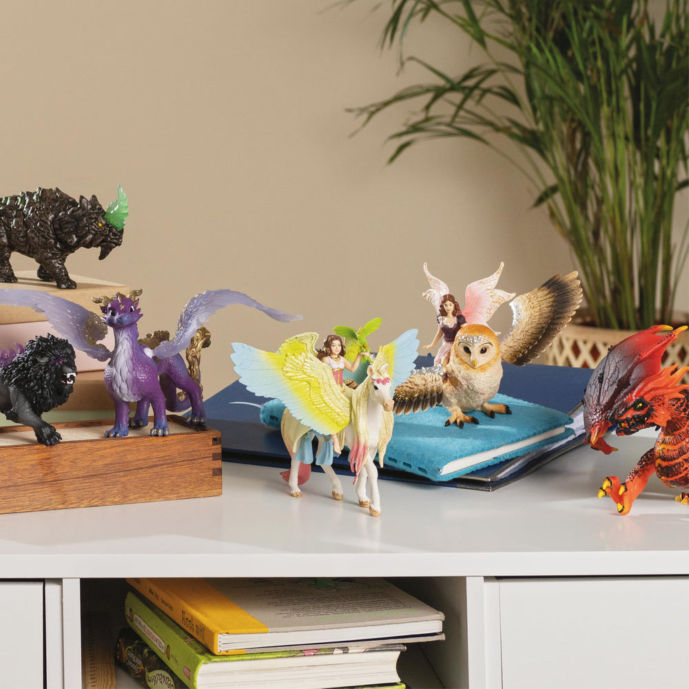 Schleich Bayala Surah glowing wings highlights craftsmanship and play value