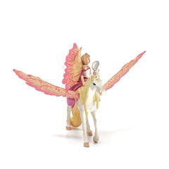 Schleich Bayala Surah Pegasus figure inspires aerial adventures and storytelling