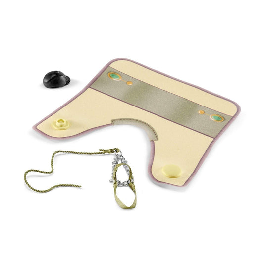Schleich blanket and halter for Sarah and Mystery colors yellow and green to enhance playtime